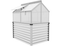 Vitavia Gaia Jumbo magaságyás lemez 83 cm x 122 cm x 135 cm fényes alu Vitavia Gaia Jumbo magaságyás lemez 83 cm x 122 cm x 135 cm fényes alu