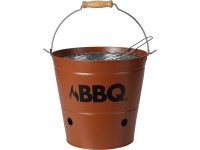 Grill vödör narancs 26 cm x 26 cm x 25 cm