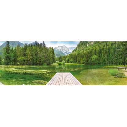 Komar fotótapéta Green Lake 368 cm x 127 cm FSC