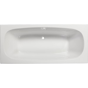 Fehér Sanoacryl Marbela 170 cm-es fürdőkád, téglalap alakú.