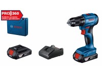 GSR 185-LI Akkus fúrócsavarozó 2x GBA 18V 2.0 Ah akkuval, GAL 18V-20 töltővel GSR 185-LI Akkus fúrócsavarozó 2x GBA 18V 2.0 Ah akkuval, GAL 18V-20 töltővel