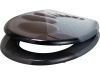 baliv Comala II MDF fa WC - ülőke leeresztő automatikával szürke baliv Comala II MDF fa WC - ülőke leeresztő automatikával szürke