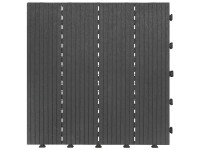 OBI Teraszlap zárórendszerrel antracit 300 mm x 300 mm x 15 mm