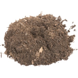Közeli kép univerzális virágföldről, alkalmas kertbe, erkélyre és teraszra.