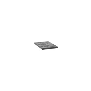 UNI Pultlap fekete beton 30 cm x 2,5 cm x 46 cm