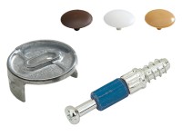 Hettich összekötő vasalat takarókupakkal, átmérő: 25 mm x 24,5 mm, acél, 8 darab Hettich összekötő vasalat takarókupakkal, átmérő: 25 mm x 24,5 mm, acél, 8 darab