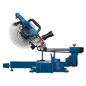 Bosch Professional GCM 305-216 S gérvágó fűrész kék és ezüst színben.