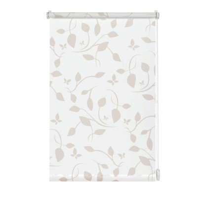 Gardinia EasyFix Scandinavian dekor roló 75 cm x 150 cm fehér/natúr