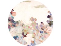 Komar nemszőtt fotótapéta Dot Impression öntapadó átmérő 125 cm
