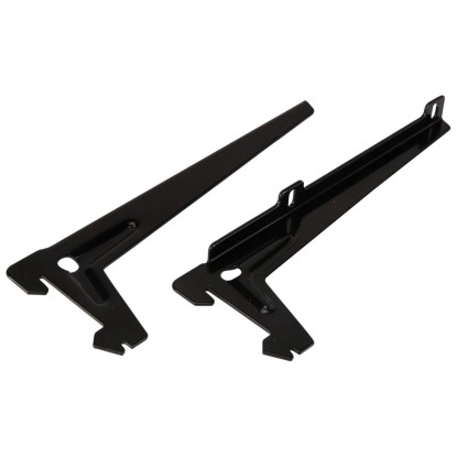 L-rögzítő  18 cm 1 pár fekete