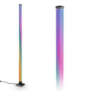 Modern LED állólámpa színátmenettel a hangulatos világításhoz.