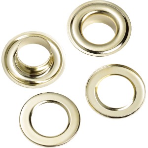 LUX Pótszemek Classic szorítófogóhoz, 10 pár, bronzszínű acéllemez.