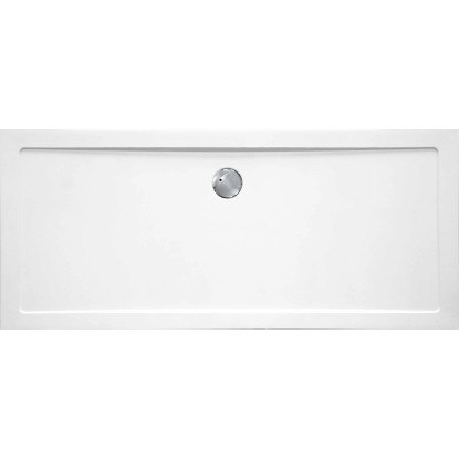 JUPITER aszimmetrikus SMC zuhanytálca, fehér 160 cm x 90 cm x 3,5 cm
