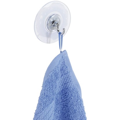 Wenko Atero krómozott tapadókorongos akasztó