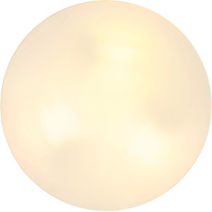 Globo kültéri lámpa, 3 égős, matt fekete, Ø 30 cm. Kerek mennyezeti lámpa kültéri használatra.