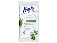 Presto Hipoallergén univerzális törlőkendő kenderrosttal 40 db
