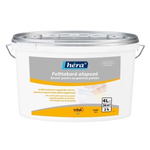 Vödör Hera Folttakaró Alapozó (alapozó) foltokhoz, 4 liter.