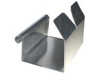 Ereszcsatorna-összekötő négyszögszelvényű ereszcsatornákhoz RG 75 alumínium