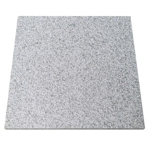 Eurostone gránit padlólap, szürke, 60x60x3 cm, lángolt felület.