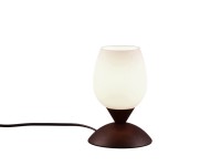 Trio Asztali lámpa Cup II rozsdaszínű pr. 12 cm x 18 cm