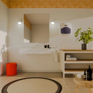 Ariston Bojler Blu Evo R 15 mosdó alá