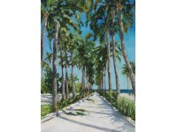 Premium Art Olajfestmény 50 cm x 70 cm utcakép Premium Art Olajfestmény 50 cm x 70 cm utcakép