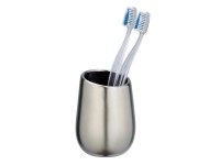 Wenko Badi fogmosópohár  ezüst matt 8 cm x 11 cm x 8 cm