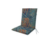 Doppler alacsony háttámlájú párna mintával 100 cm x 48 cm x 6 cm