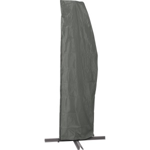 Szürke prémium védőhuzat konzolos napernyőkhöz, univerzális méret 75x40x225 cm.
