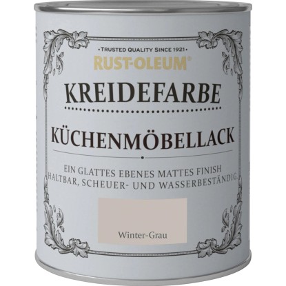 Rust-Oleum krétafesték konyhabútorra téli szürke matt 750 ml