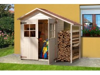 Weka teraszszekrény 14 mm 2-es méret félnyeregtetővel