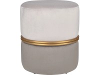 Modern Antique ülőzsámoly átmérője 36 cm magassága 40 cm világos- és sötétszürke Modern Antique ülőzsámoly átmérője 36 cm magassága 40 cm világos- és sötétszürke