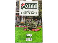 GARRI gyeptrágya hosszú hatású 3 kg GARRI gyeptrágya hosszú hatású 3 kg