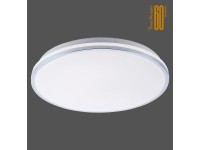 Just Light. Isabell LED-es mennyezeti lámpa króm átmérő 49 cm