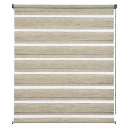Gardinia de Luxe dupla roló 50 cm x 180 cm Cappuccino