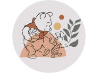 Komar nemszőtt fotótapéta Dot Winnie Pooh Soulmate öntapadó átmérő 125 cm