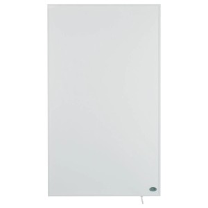Fehér Infrae Base S 450 W fűtőpanel elektromos fűtőberendezésekhez.