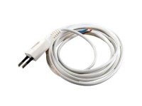 Dugós H03VVH2-F fehér vezeték 5 fm Dugós H03VVH2-F fehér vezeték 5 fm