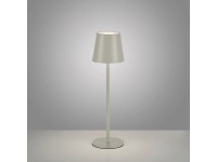 Just Light akkumulátoros LED-es asztali lámpa Euria grézs 37 cm x 110 átmérő Just Light akkumulátoros LED-es asztali lámpa Euria grézs 37 cm x 110 átmérő