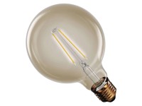 LED izzó Vintage G95 E27 4,5 W (40 W) 420 lm meleg fehér