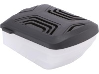 Porgyűjtő doboz a LUX-TOOLS E-MUS-21 multicsiszolóhoz