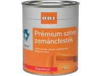 OBI Premium színes zománcfesték oldószeres krémfehér magasfényű 375 ml
