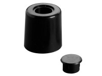 Ajtóütköző 26,5 mm x 29 mm fekete Ajtóütköző 26,5 mm x 29 mm fekete