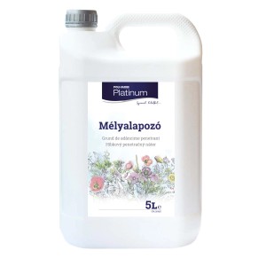 Kanna mélyalapozóval, alkalmas a későbbi rétegek előkészítésére.