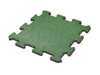 Gumi burkoló lap 500 mm x 500 mm x 25 mm zöld Puzzle