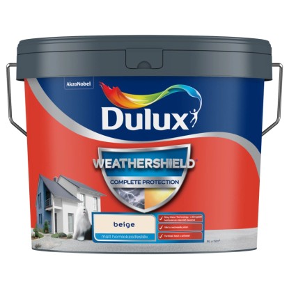 Dulux Weathershield Complete Protection homlokzatfesték bézs 9 l