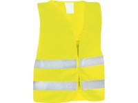 Láthatósági mellény univerzális sárga XL