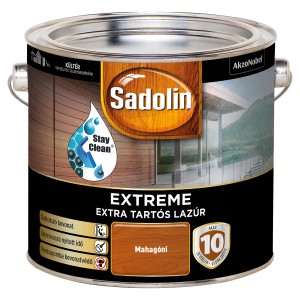 Sadolin Extreme Mahagóni fa lazúr. Fa lazúr kültéri használatra.