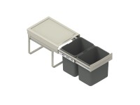Hulladékgyűjtő JC 40 dupla alacsony 33 cm magas