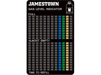 Jamestown gázszintjelző 10 cm x 6,4 cm